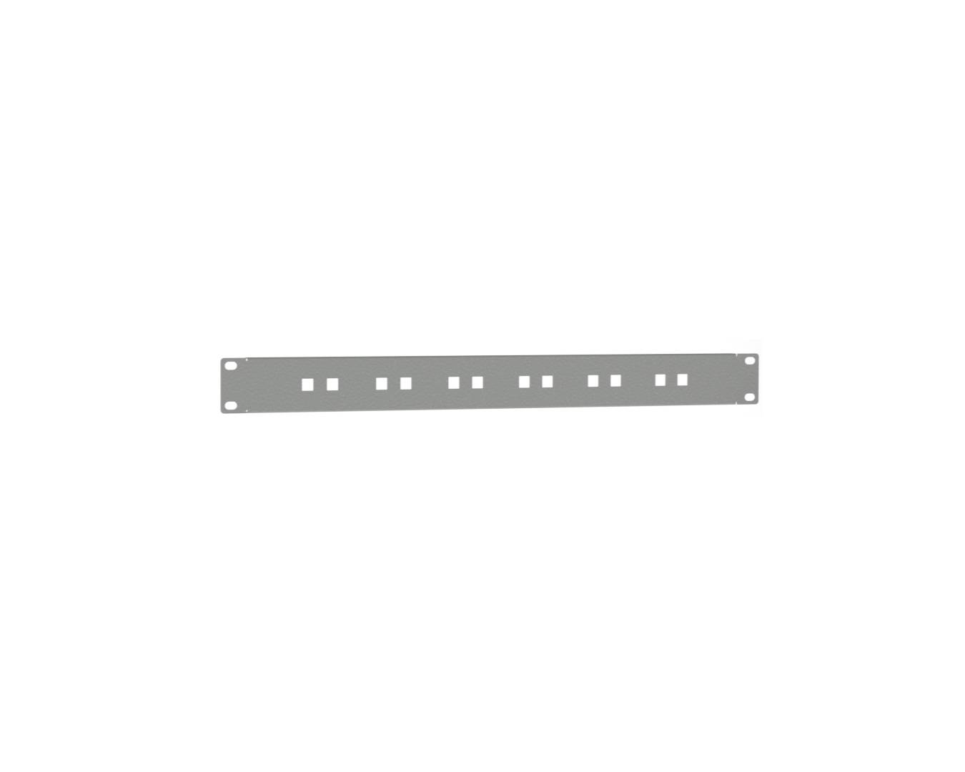Fiber optic tube dividers: LRT-19"-1U-G-R7035
